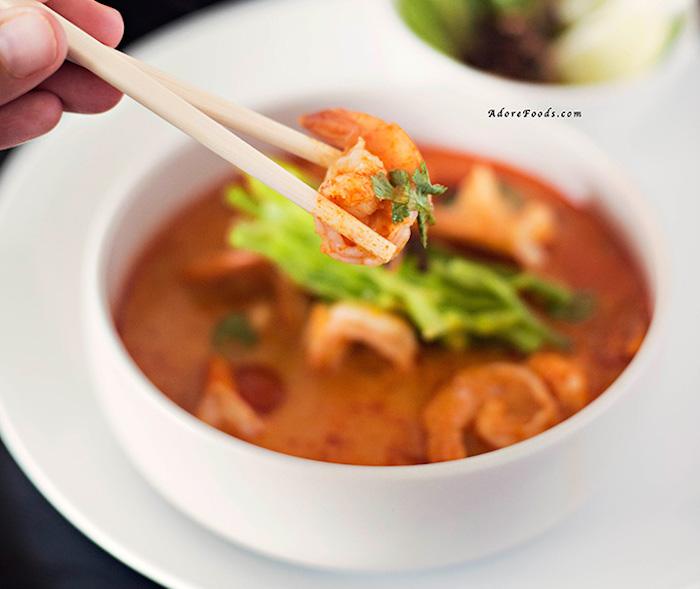 Thai Pumpkin Shrimp Soup
