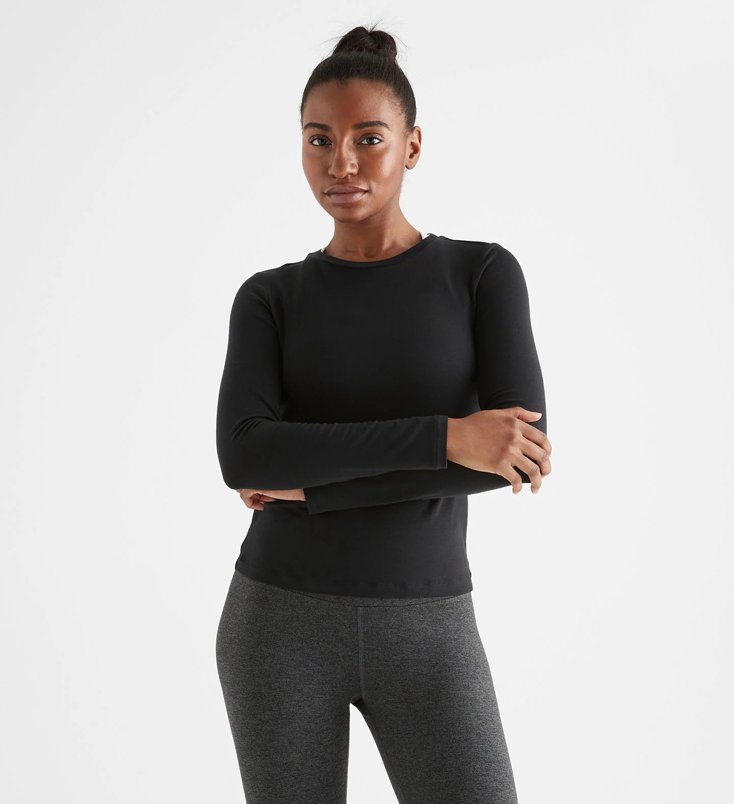 nobull merino wool long-sleeve running top