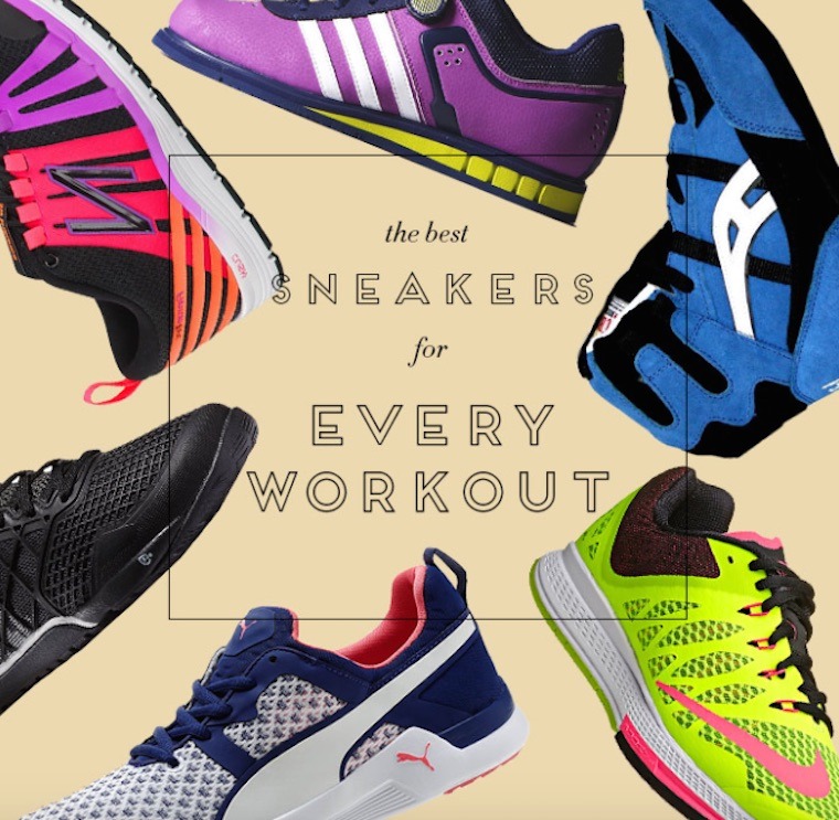 sneakers for every workout 