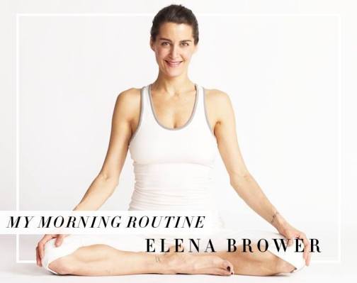 The Vitamins Elena Brower Takes at Night to Maximize Her Morning Energy