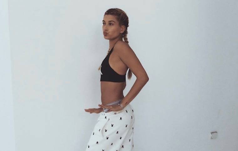 hailey baldwin crop