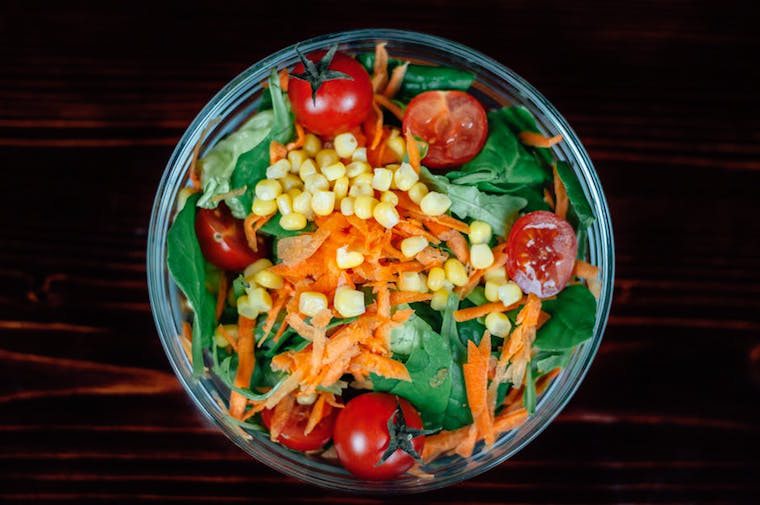  salada de idéias para o jantar noturno