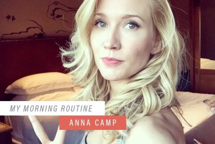 How to Be in a Better Mood Instantly When You Wake up, According to Anna Camp