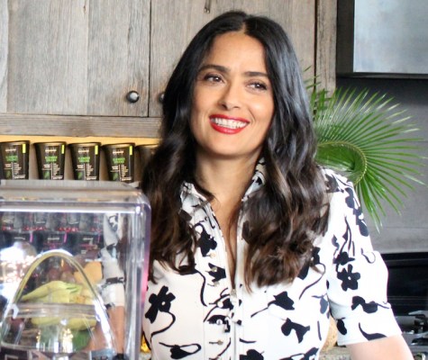 Why Salma Hayek and Juice Generation Want You to Put Smoothies on Your Face