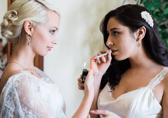 Forget Barns and Burlap—the Latest Wedding Trend Is...Weed?
