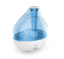 Breathing humidifier mist