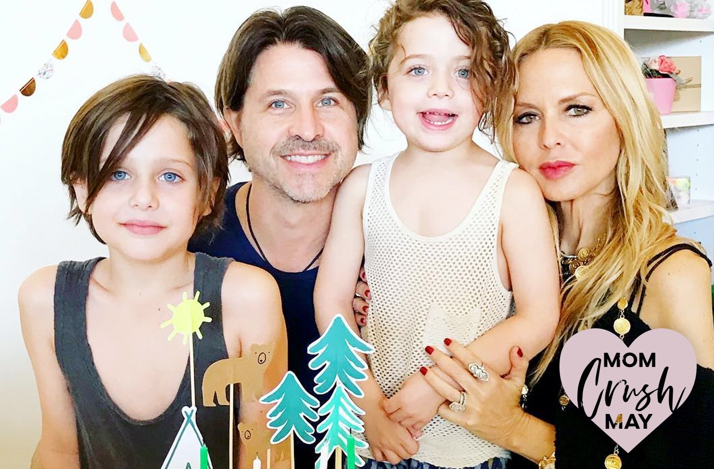 Who is Rachel Zoe and how many children does she have?