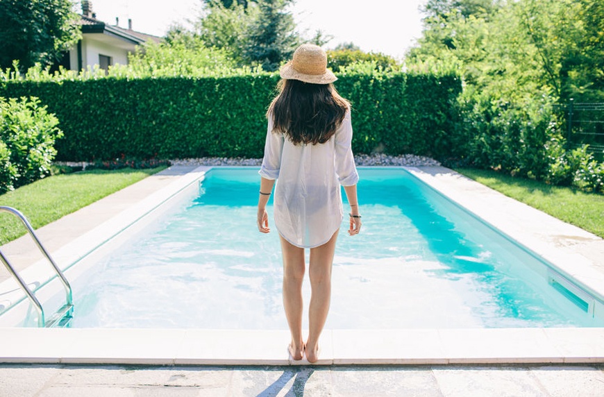 Benefits of a salt water pool, explained | Well+Good