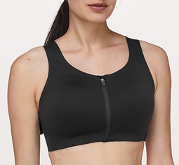 Finally bite the bullet and bought this very expensive boob cage (zip up  entire bra - 32D) and swift speed 28” (2) : r/lululemon