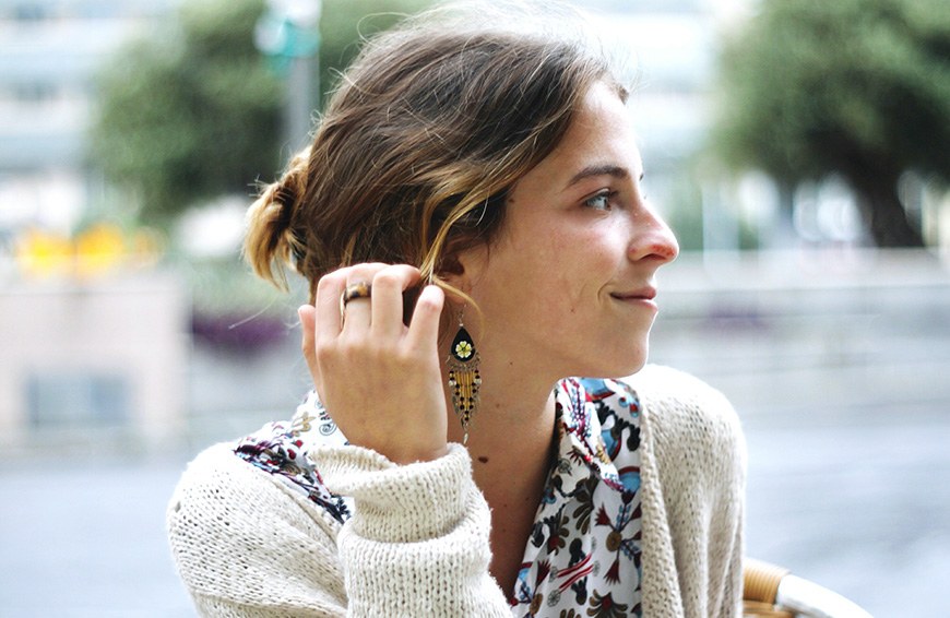 Asymmetrical earrings are a wabi-sabi jewelry trend we love | Well