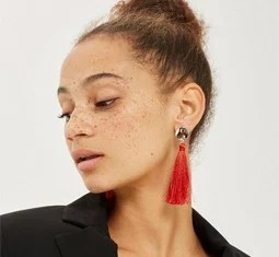 18 festive red earrings that'll add holiday cheer to your ears