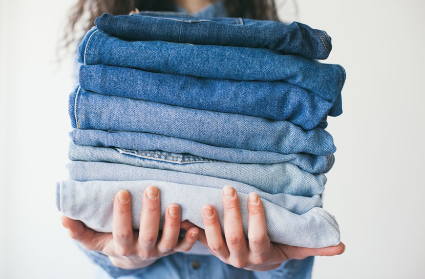 washing designer jeans