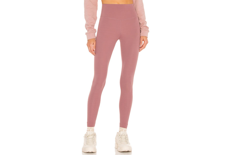 Carbon38 High Rise 7/8 Legging In Cloud Compression - Electric Pink