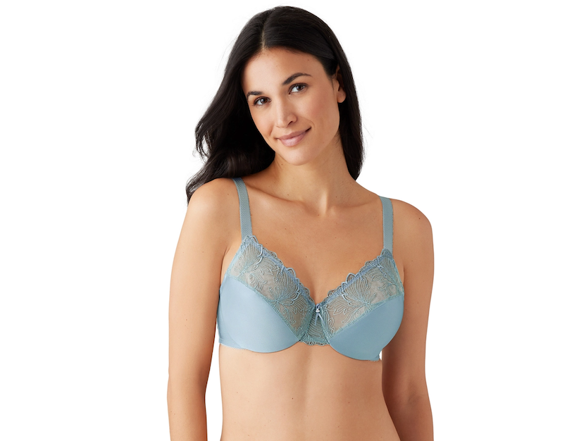 HSIA Minimizer Bras for Women Full Coverage, Unlined Bra with Underwire Non- Padded Lace Women's Bra, Latte Lift 34C at  Women's Clothing store