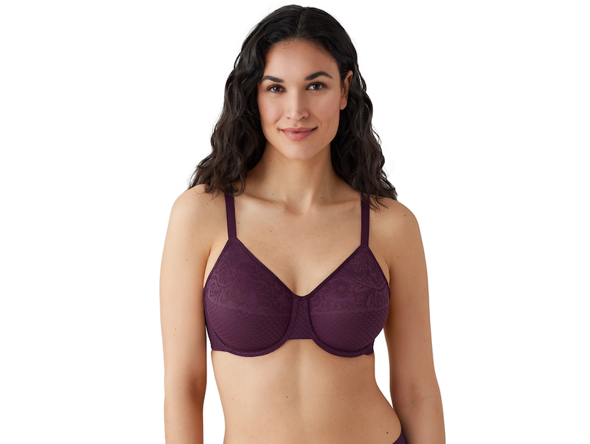 Soma Stunning Support Unlined Minimizer Floral Underwired Bra in