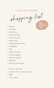 The 50 Dietitian Approved Grocery List That Opens The Door For So 