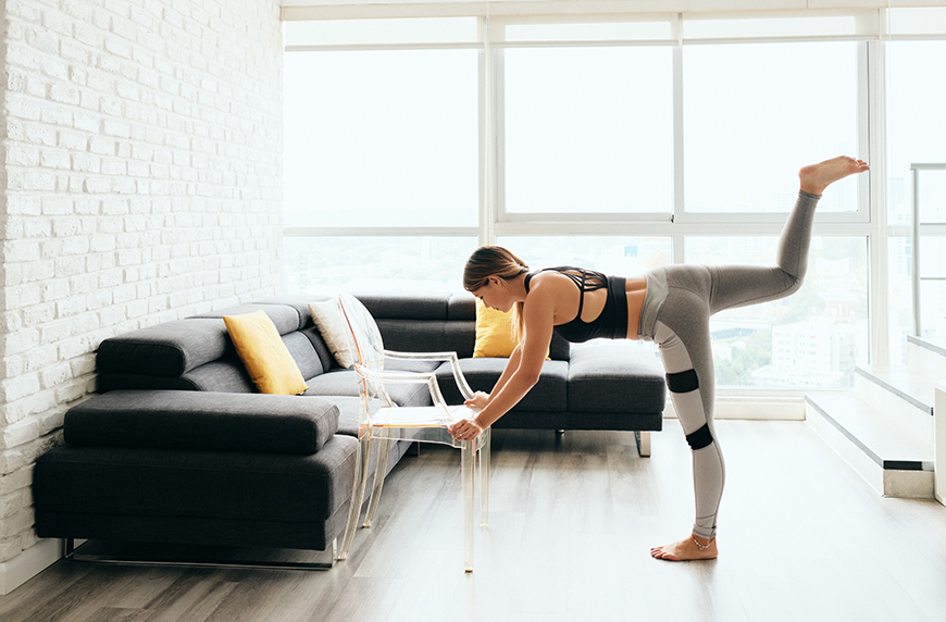 5 chair-based exercises you can do at home