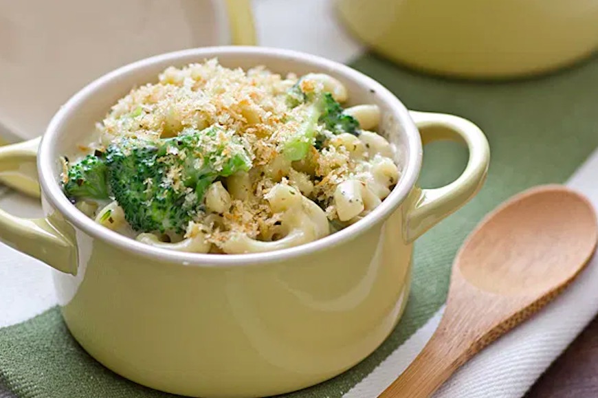 pesto mac-and-cheese recipe