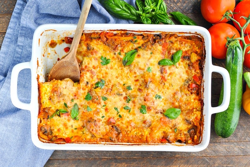 vegetable lasagna recipe