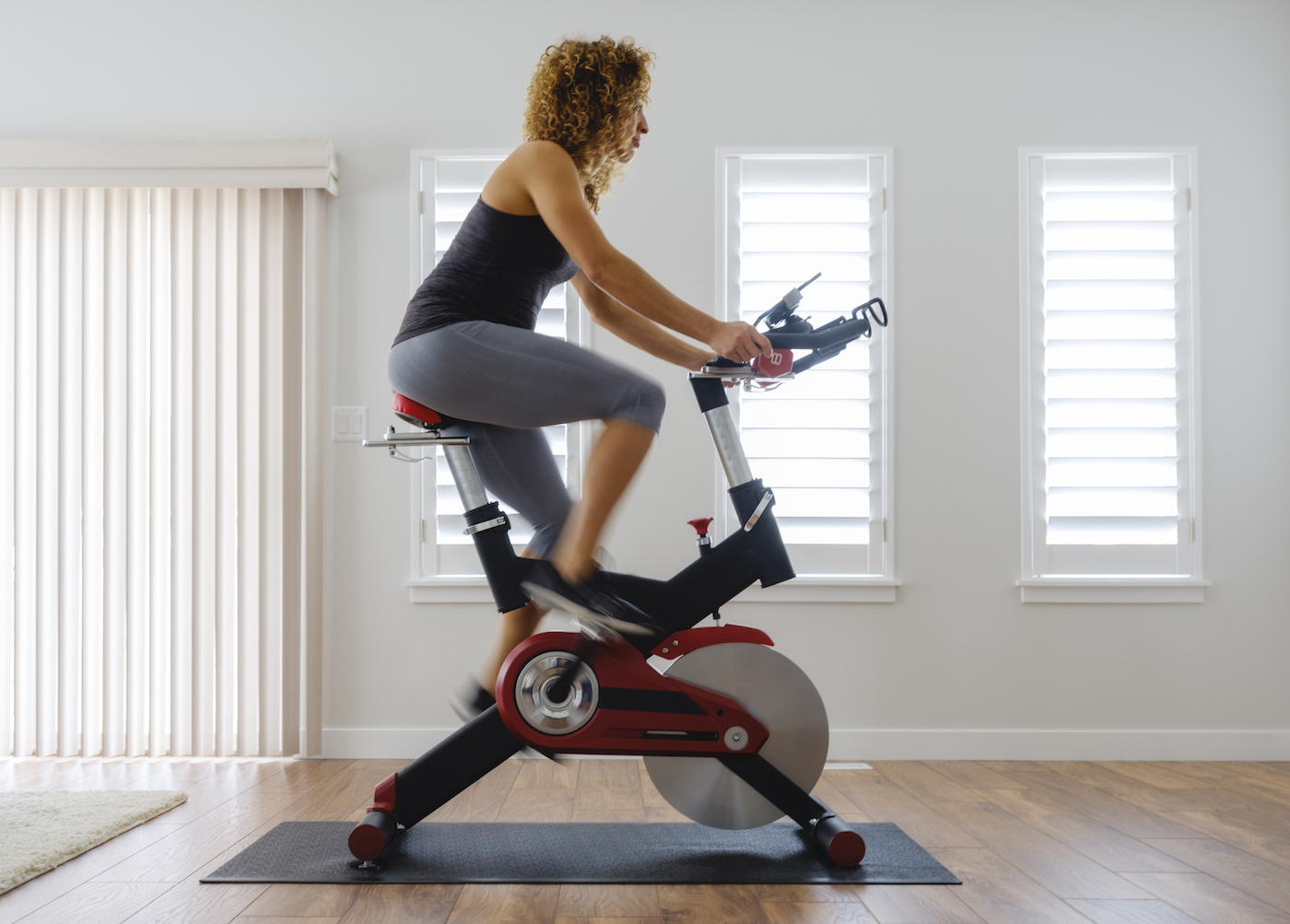 spinning exercise