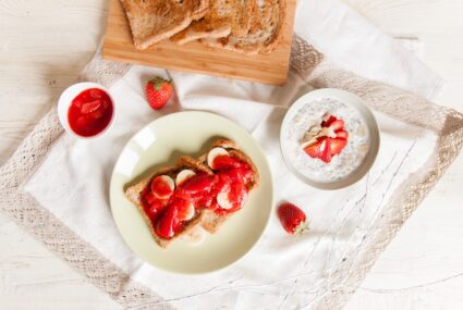 This High Protein Strawberry French Toast Really Hits The Spot Well Good