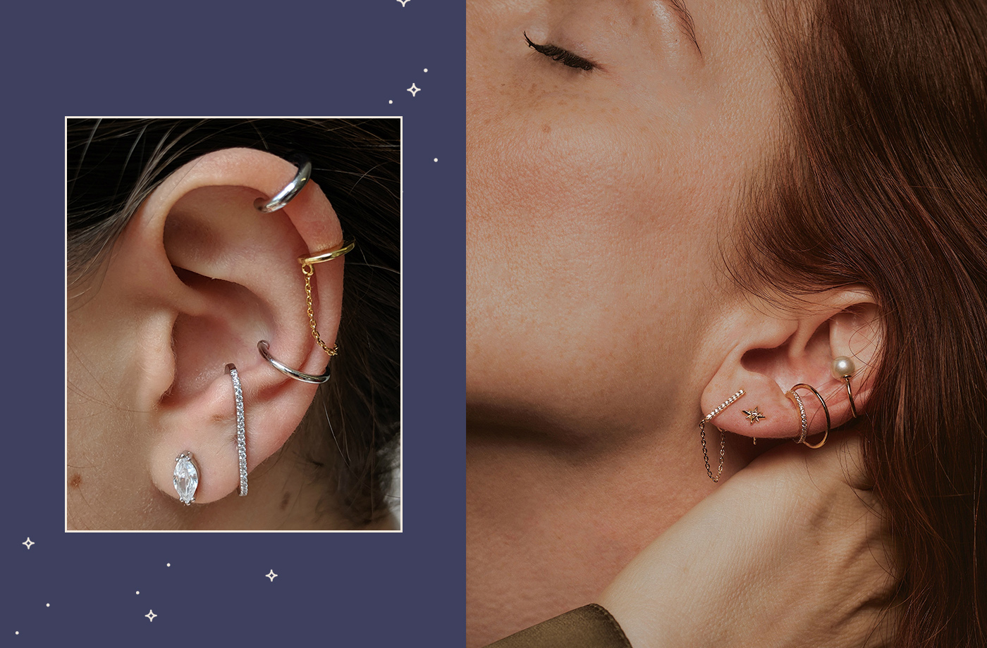 What Is a Constellation Piercing? Here 