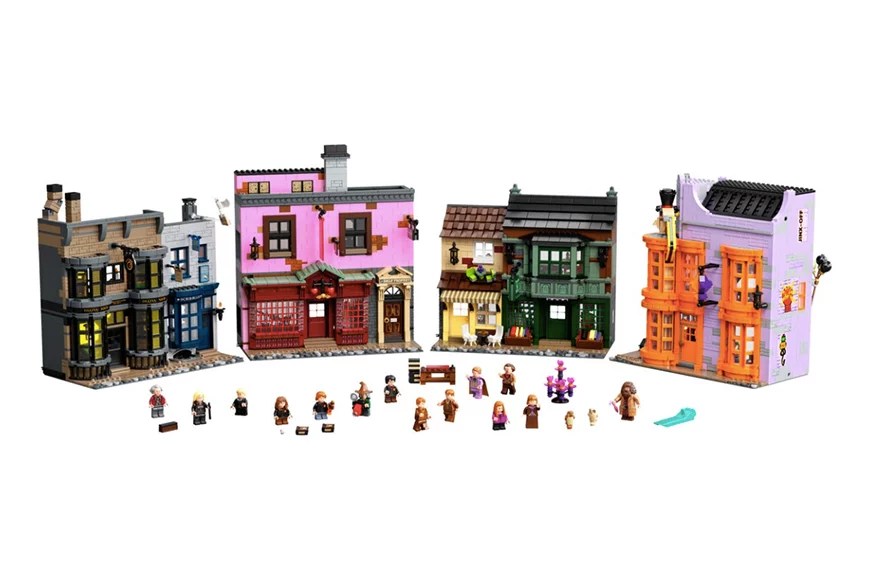 Building the Harry Potter Diagon Alley 3d Puzzle (advert) 