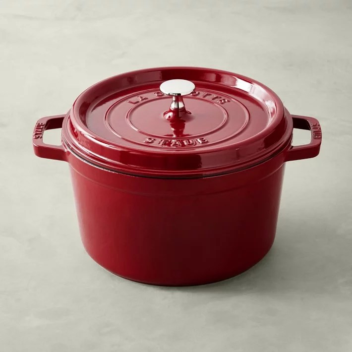 Picked up one of those 4 qt Dutch ovens, $99 at Williams Sonoma