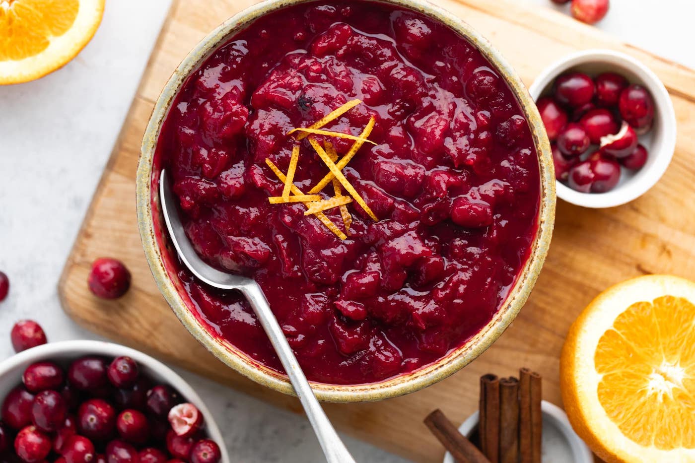 cranberry sauce