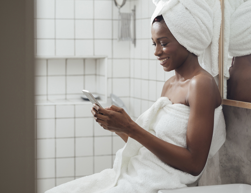 Towel Time Is a Form of Self Care—Here's Why