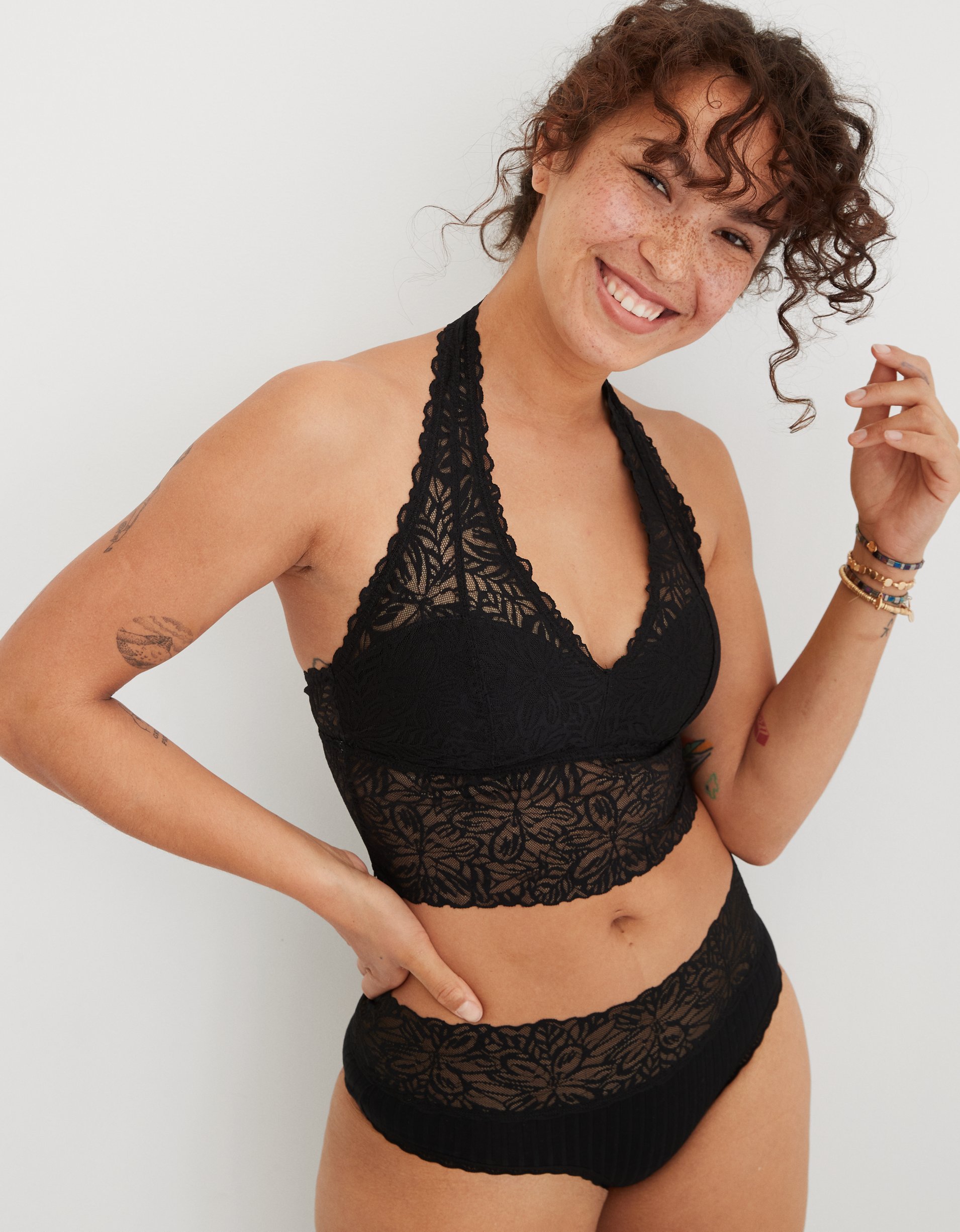 Lace Bralette With Support