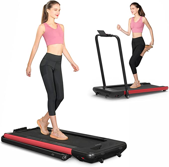 OMA Electric Exercise Treadmills for Home 1017EB, Max 2.5HP 300 LBS  Capacity Folding Treadmill with LED Display, 36 Preset Programs, Walking  Jogging