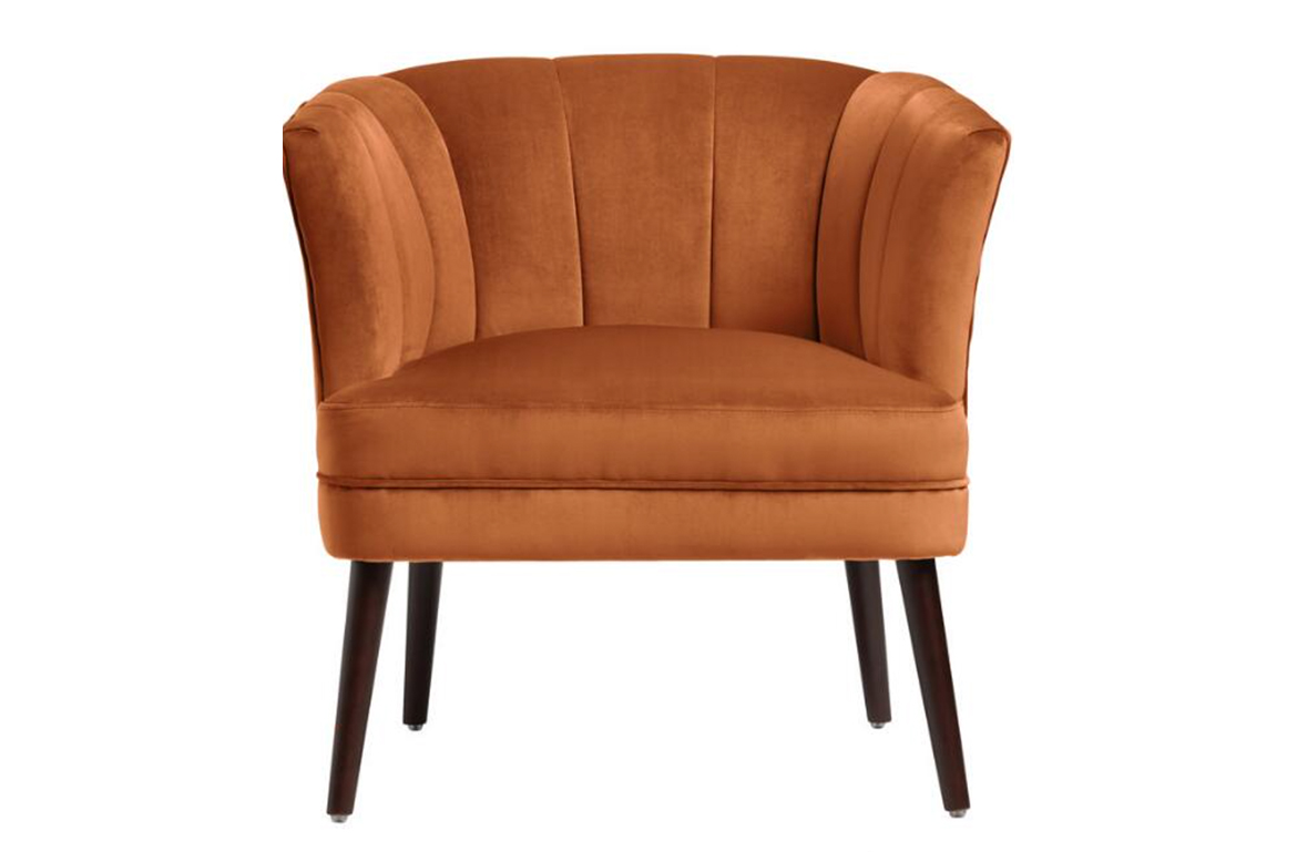 Velvet channel back discount adalyn upholstered chair