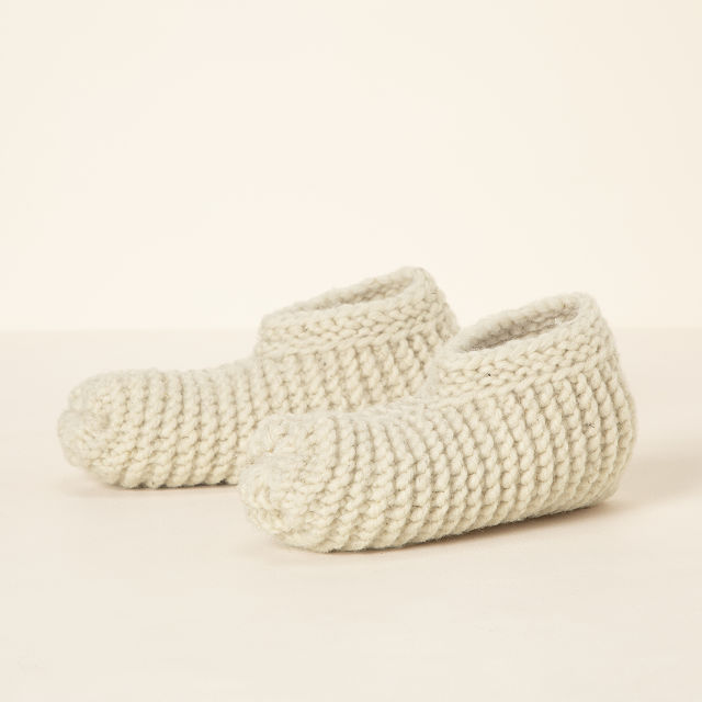 Say Hello to Your New Favorite Slipper Sock, More slipper-y than a sock.  More sock-y than a slipper. More comfy than anything you've ever worn  around your house.