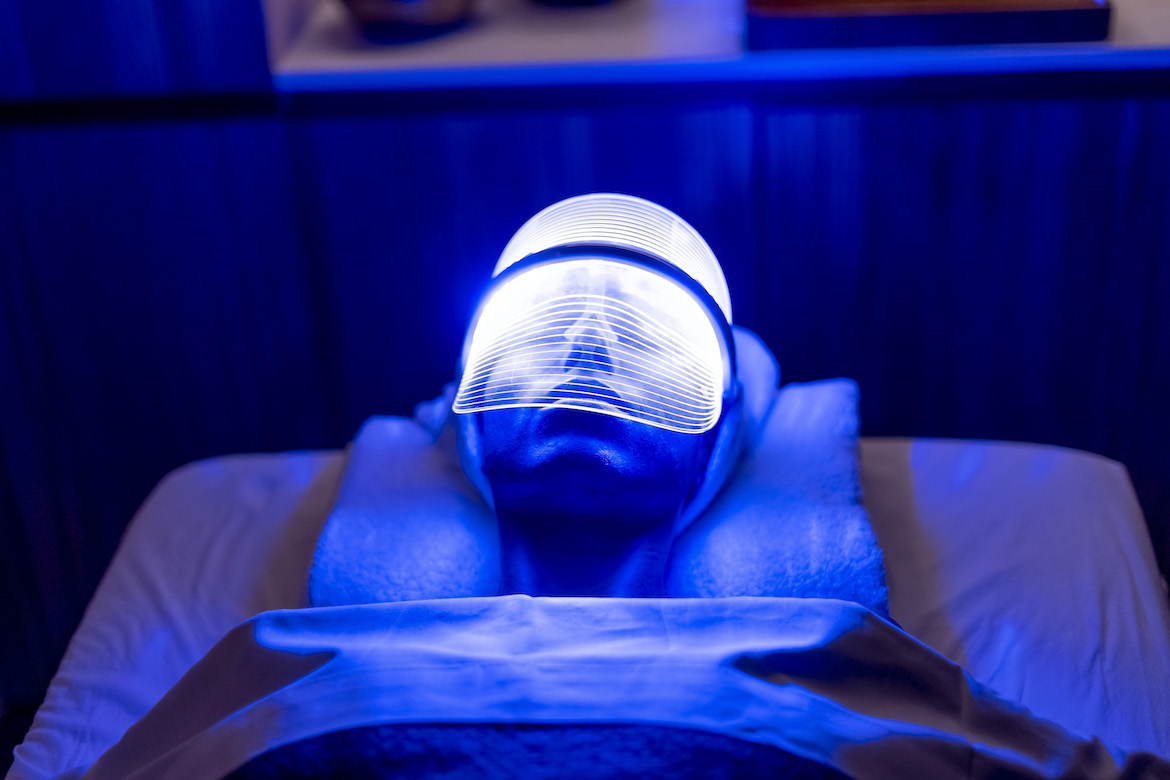 This Affordable Blue Light Therapy Tool Brings The Spa Home Fyne Fettle
