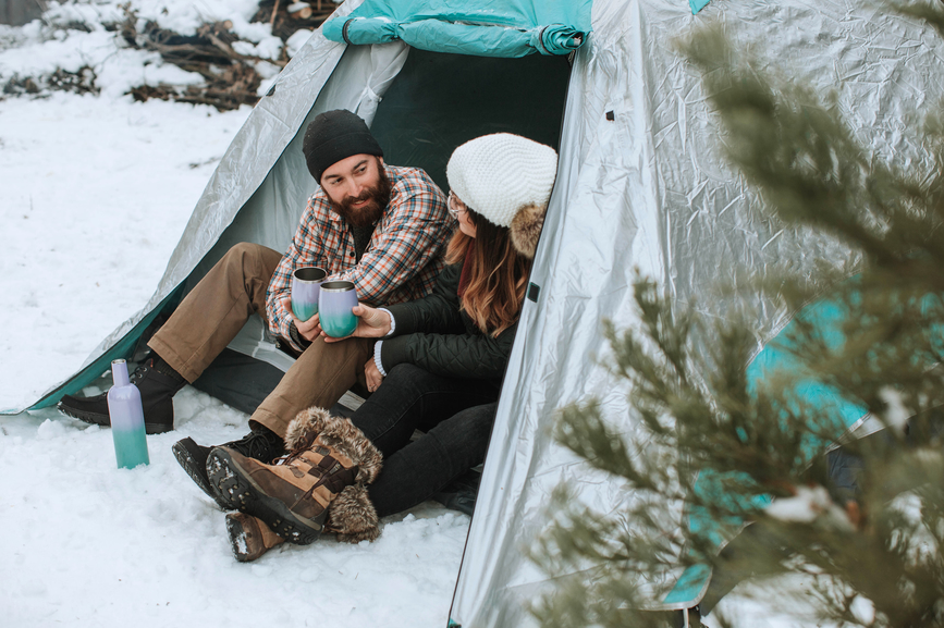 How to Set Up the Perfect Winter Backcountry Camp Site