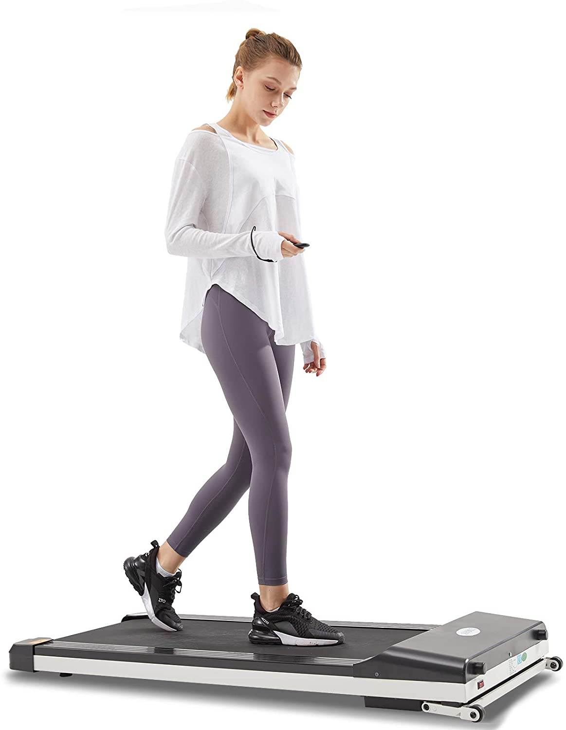 UMAY Portable Treadmill with Foldable Wheels