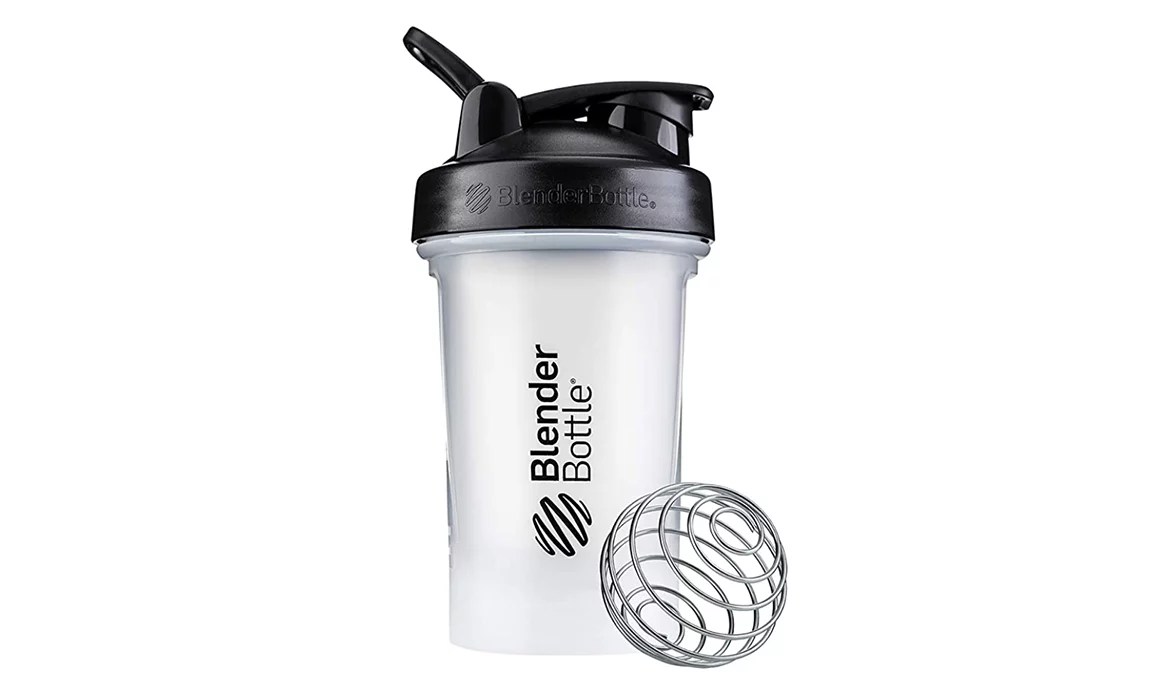 ShakeSphere Tumbler: Award Winning Protein Shaker Cup, 24oz ? Patented  Capsule Shape Mixing ? Easy to Clean ? No Blending Ball Needed ? BPA Free ?  Mix & Drink Shakes, Protein Powders (Rose Gold)