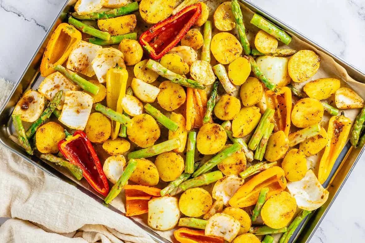 VEGAN SHEET PAN DINNERS 3 WAYS - Nutritionist Mom