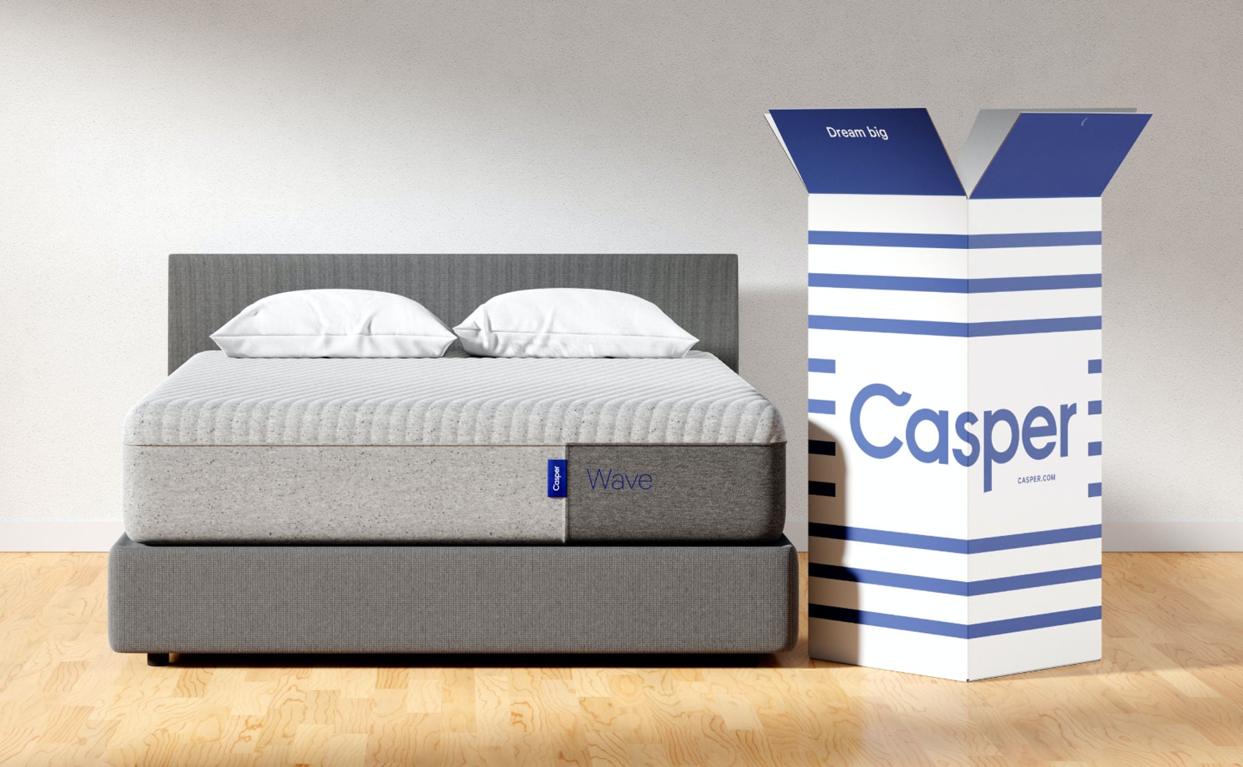 wave mattress in a box