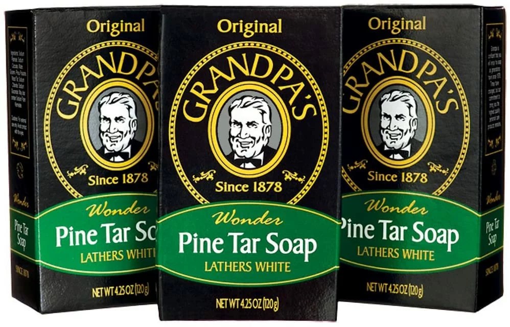  Grandpa's Pine Tar Bar Soap by The Soap Company