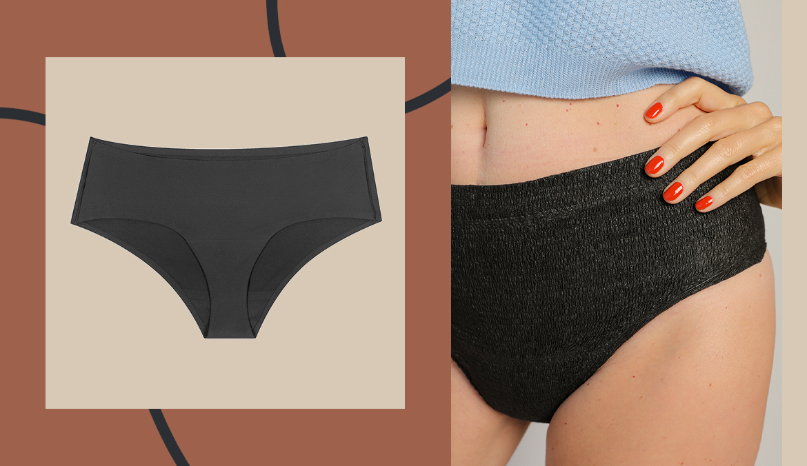 Speax by Thinx Hi-Waist Incontinence Underwear for Women, Washable  Incontinence Underwear Women, Postpartum Underwear : : Health &  Personal Care
