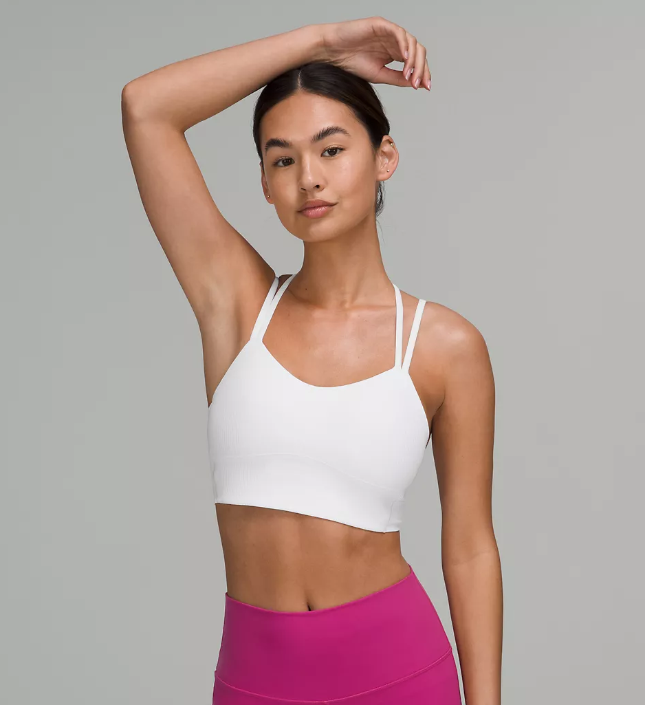 Traceless Lingerie with Small Chest Gathered Sports Bra with a