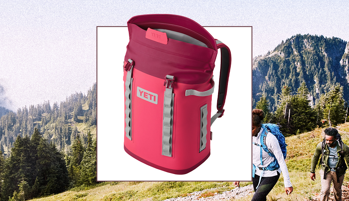 YETI Hopper Backflip 24 Insulated Backpack Cooler, Coral at