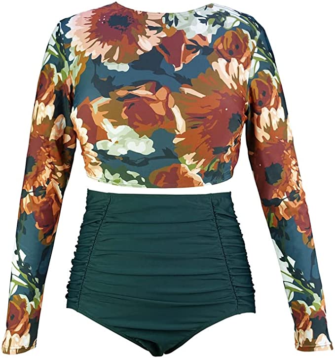 13 Long-Sleeve Swimsuits That Are Pretty & Protective