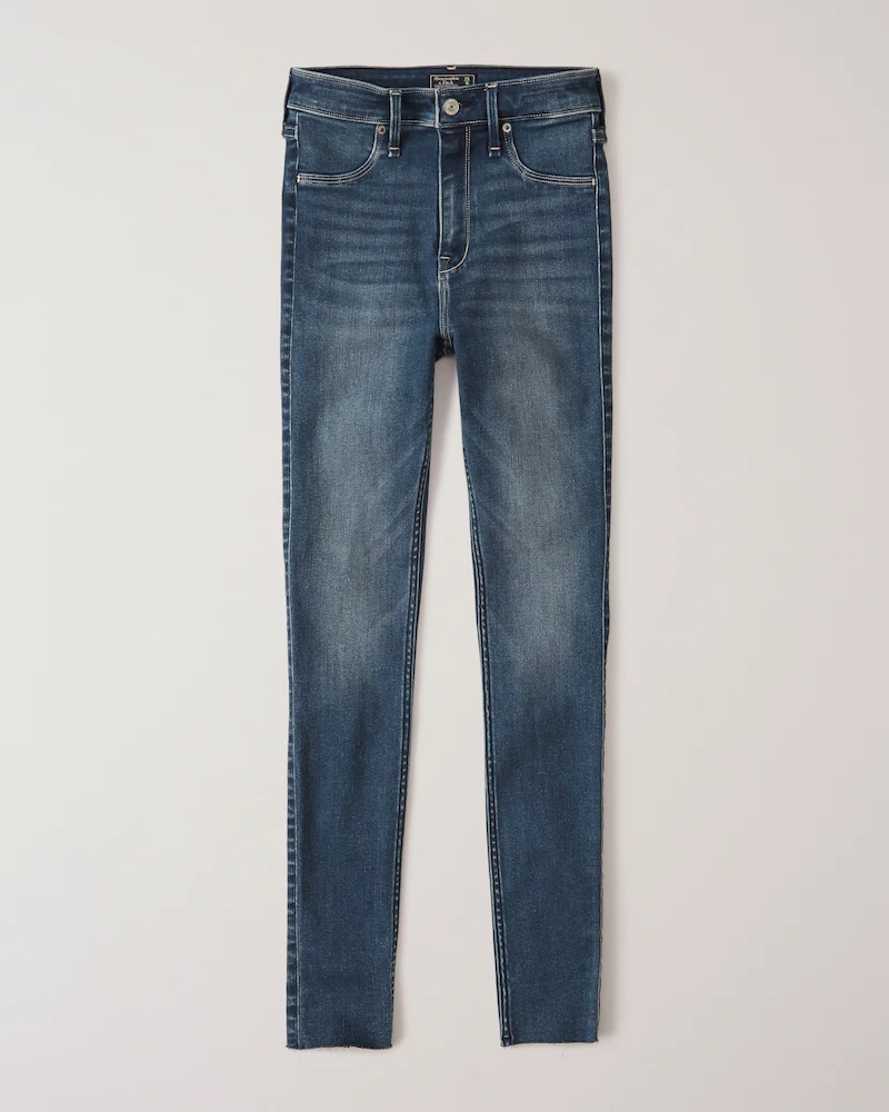 Womens Stretch High Waisted Skinny Jeans Leggings Jeggings Slim Pants  Trousers | eBay