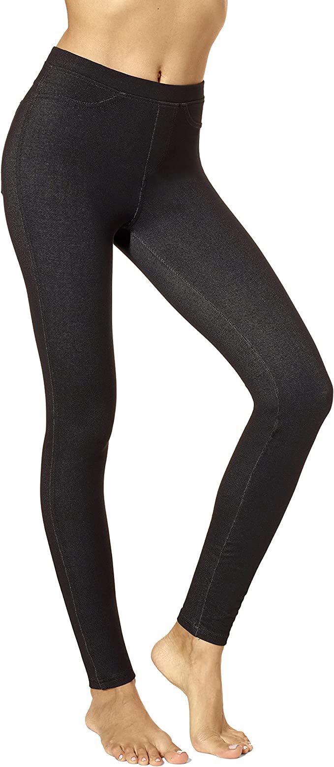 Amaryllis Khaki Elastic-Waist Jeggings (370 MXN) ❤ liked on Polyvore  featuring pants, leggings, stretch jean l… | Clothes design, Pants and  leggings, Denim leggings