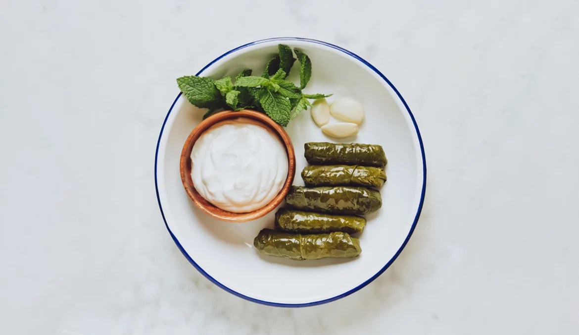 Vegetarian Stuffed Grape Leaves (Dolmas) - Alphafoodie