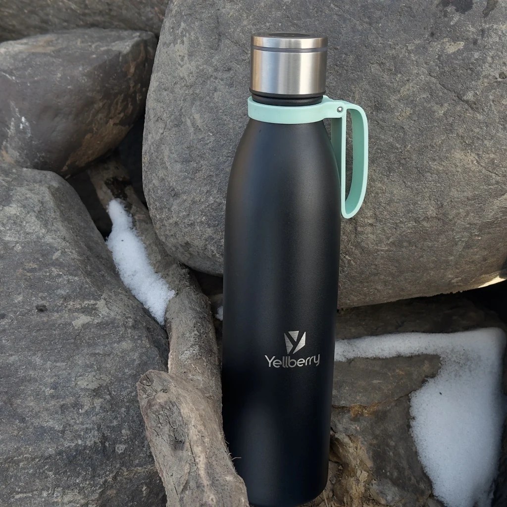 yellberry self cleaning water bottle