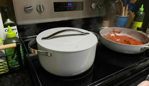 Caraway Cookware Review - Our Most Reached For Cookware - Color & Chic